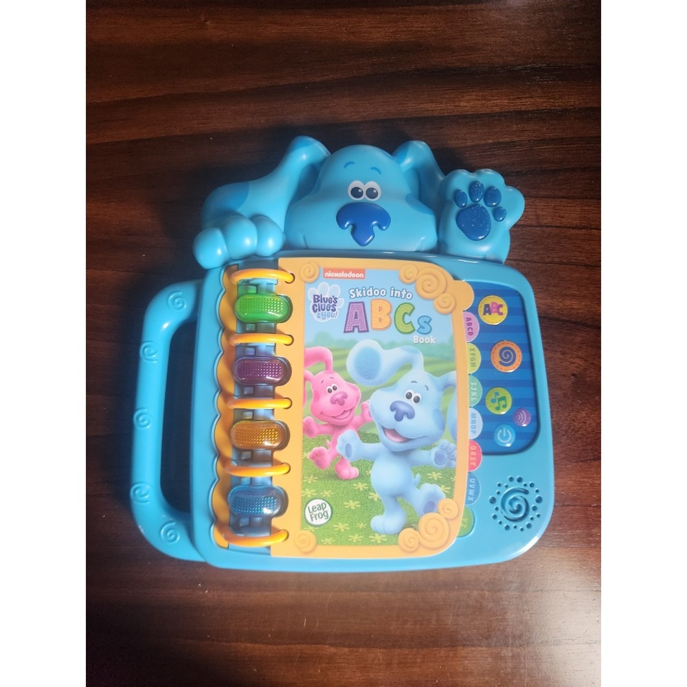 LeapFrog Blues Clues and You! Skidoo Into ABCs Book for Kids Nickelodeon